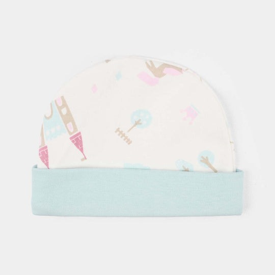 Infant Girls Jersey/Terry 3Pc Gift Set - White