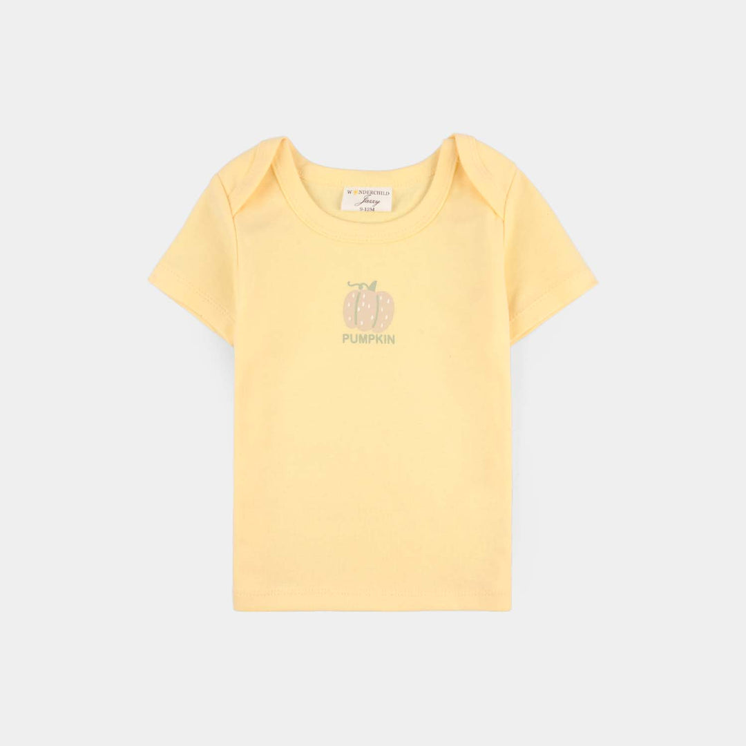 Infant Boys Jersey/Terry 3Pc Suit 287-035 E-C-YELLOW