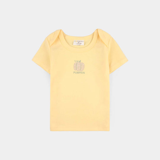 Infant Boys Jersey/Terry 3Pc Suit 287-035 E-C-YELLOW