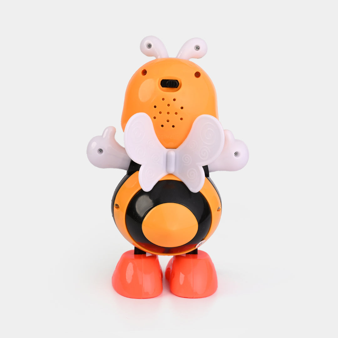 Dancing Bee Walking Toy with Music and Lights