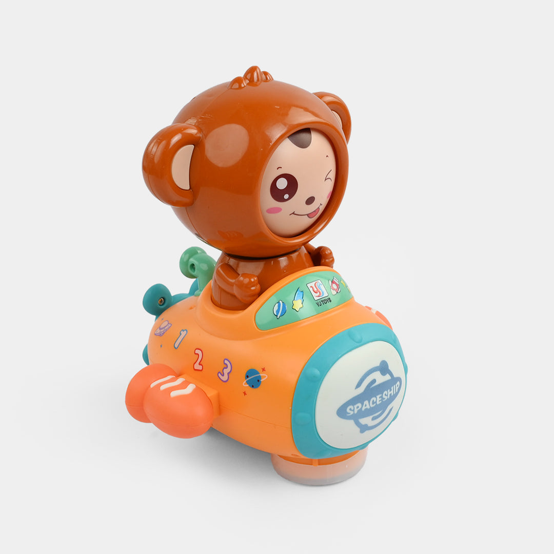 Electric Monkey Light & Musical Toy