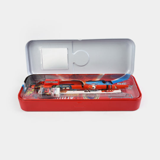 Stationary Pencil Box Metal For Kids