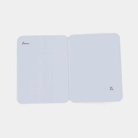 Welcome To the World Gift Card / Folded Greeting Card
