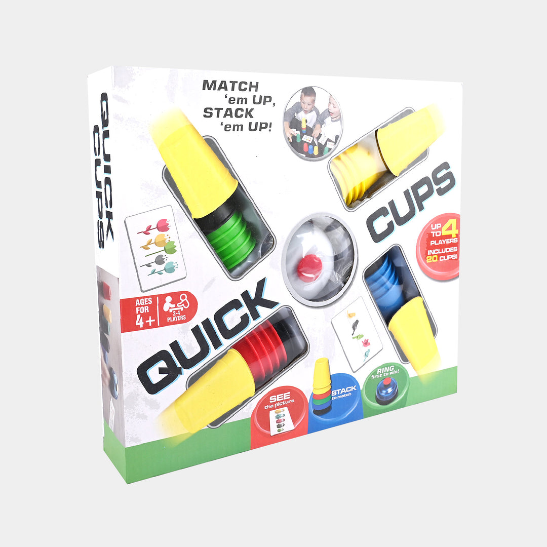 Brain Game Quick Stacks Cups Games for Kids