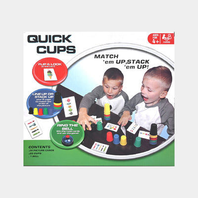 Brain Game Quick Stacks Cups Games for Kids