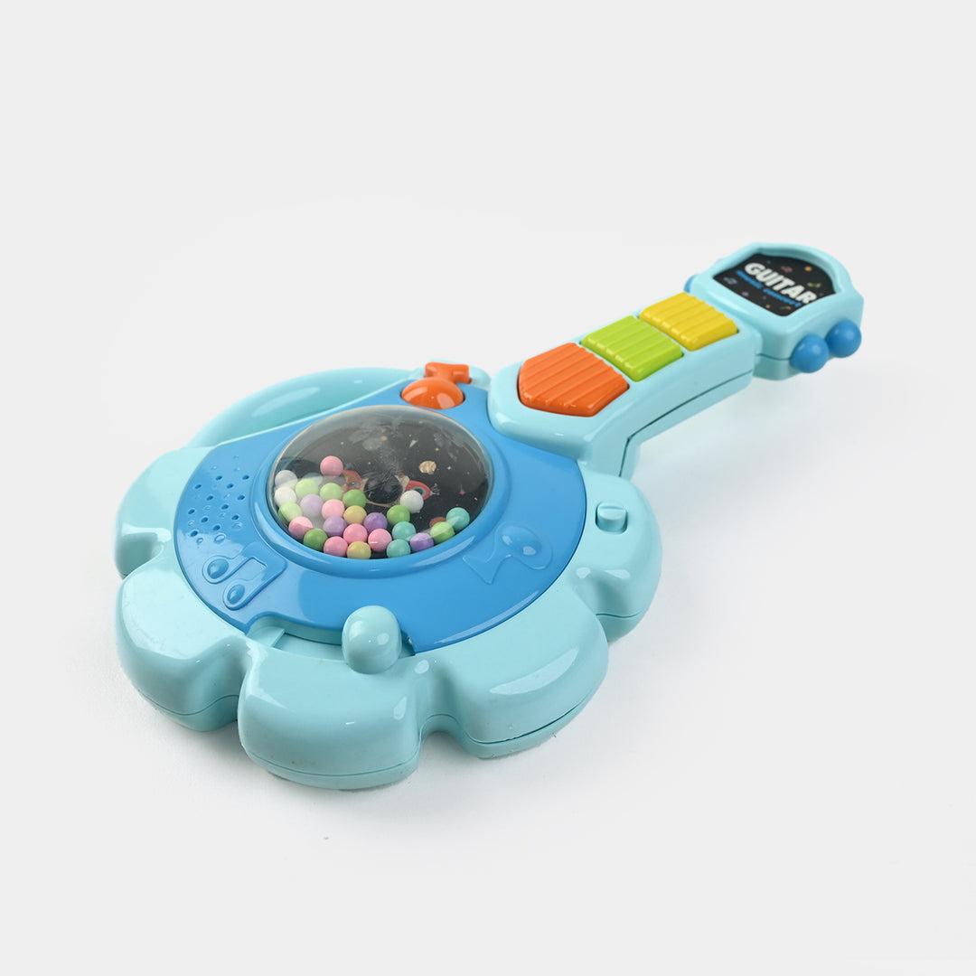 2-in-1 Kids Mini Guitar – With Light, Sound