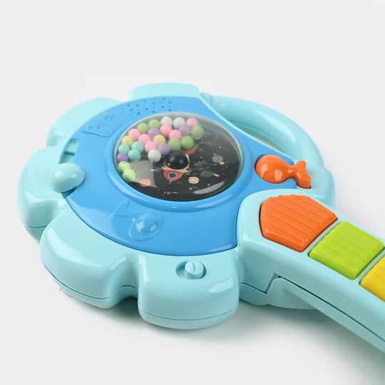 2-in-1 Kids Mini Guitar – With Light, Sound