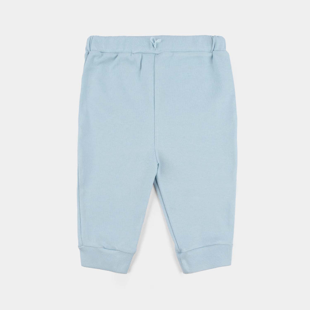 Infant Girls Jersey/Terry 3Pc Gift Set - Blue