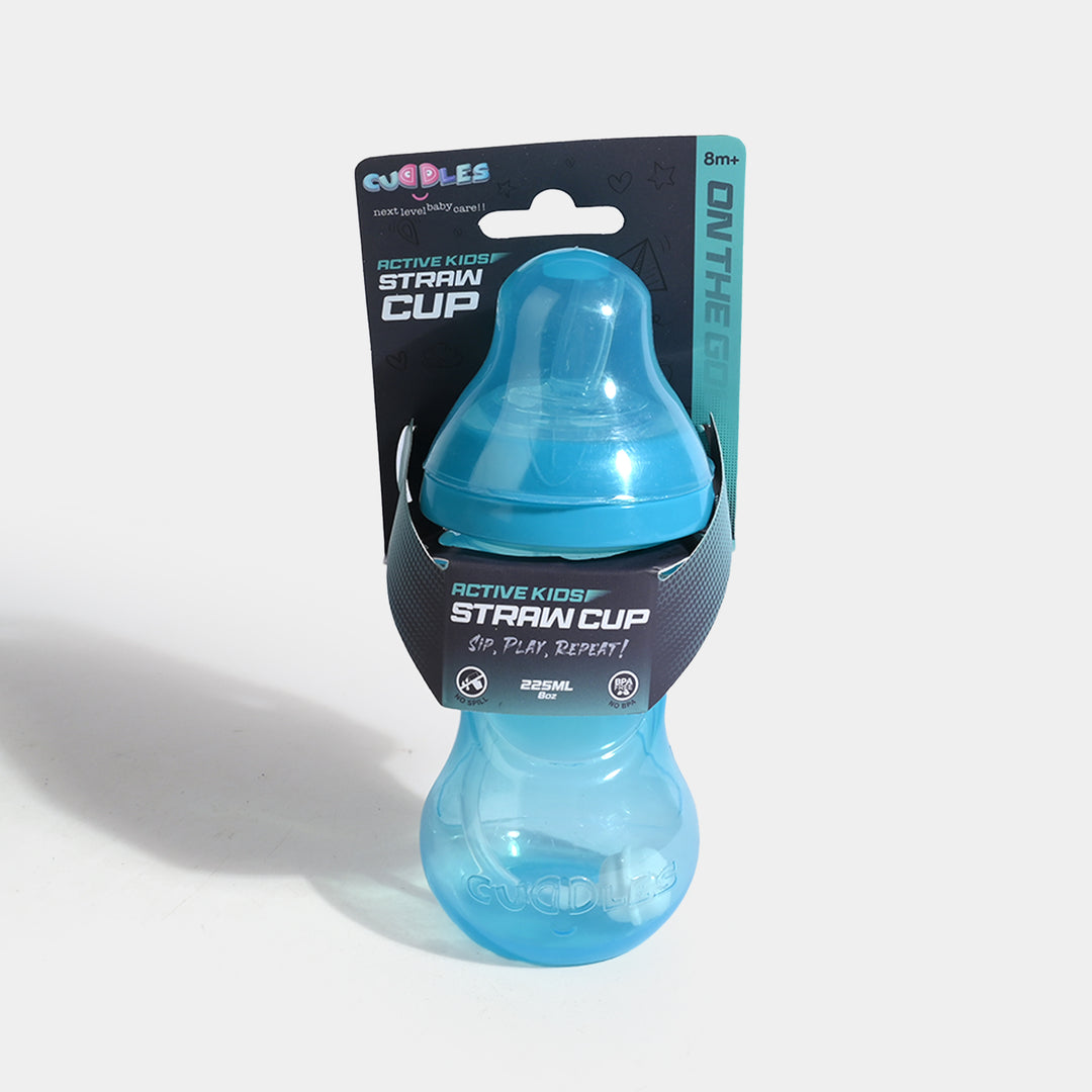 Cuddles Active Kids Straw Cup - 225ml/8oz