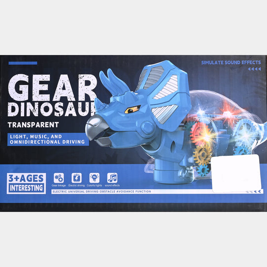 Triceratops Toy with Lights & Music