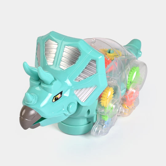 Triceratops Toy with Lights & Music
