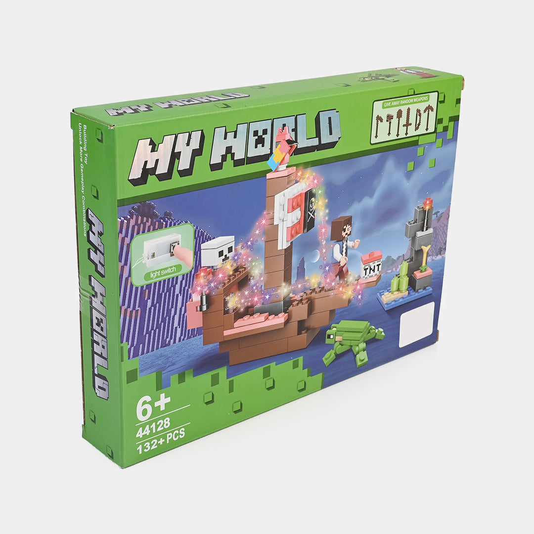 Minecraft Construction Building Block Set