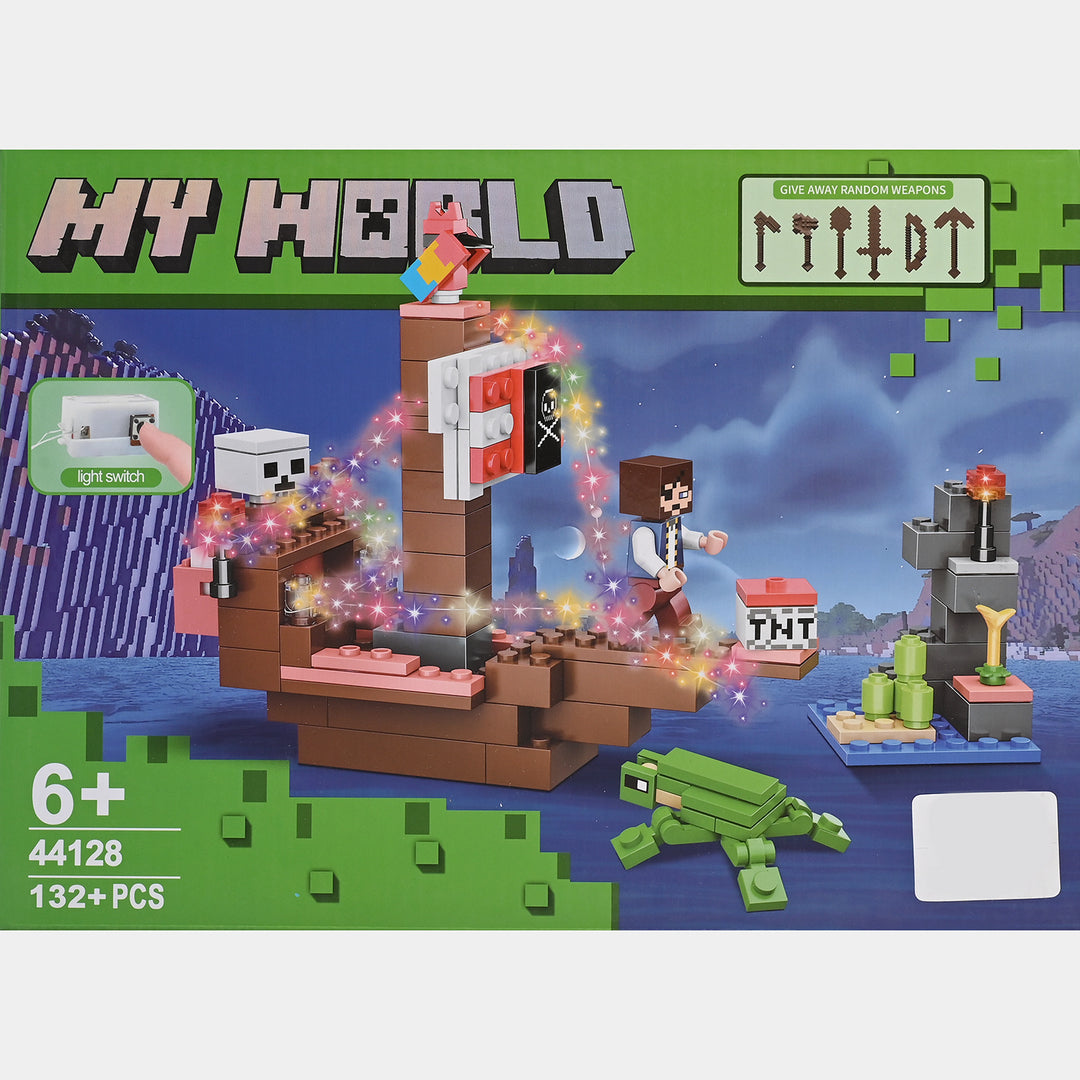 Minecraft Construction Building Block Set