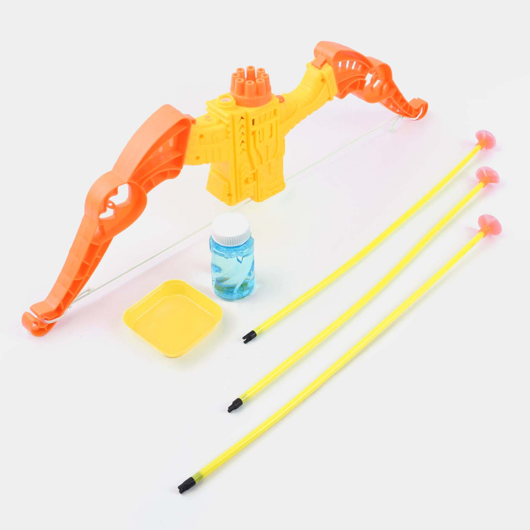 Cartoon Duck Bow And Arrow & Bubble 8 Holes Blaster