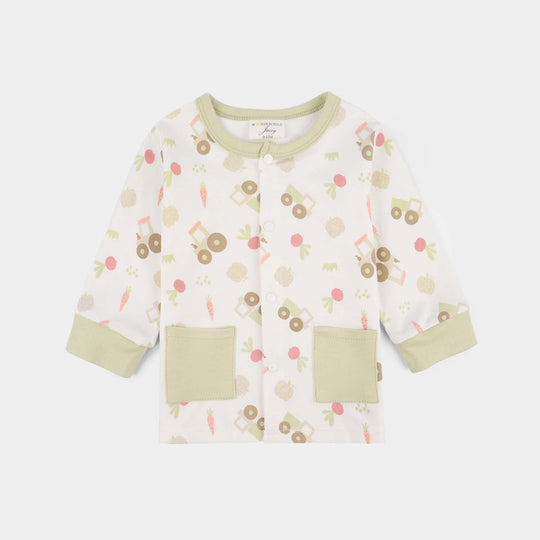 Infant Boys Jersey/Terry 3Pc Gift Set 287-025 E-C-WHITE