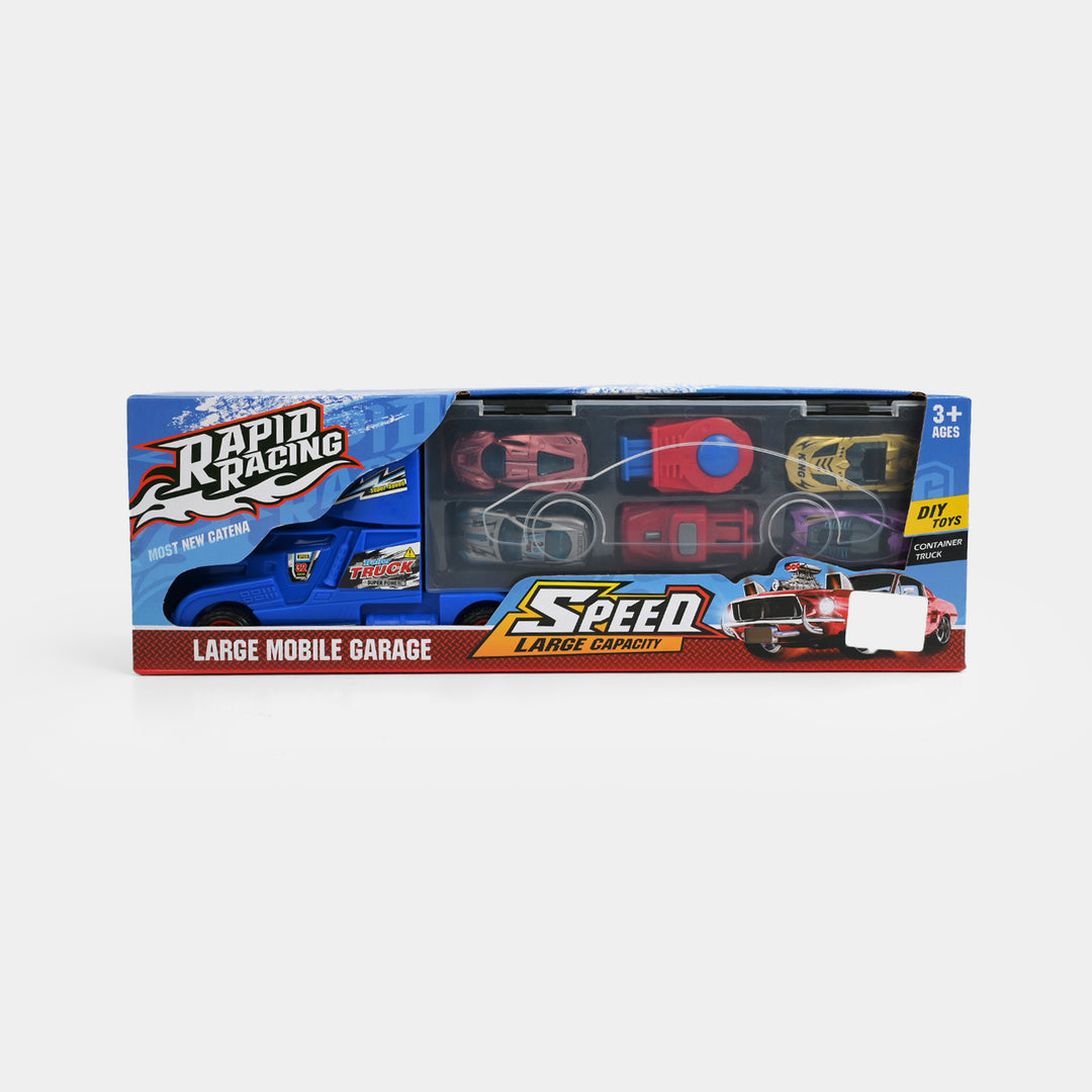 Rapid Racing Large Mobile Garage Transporter Truck