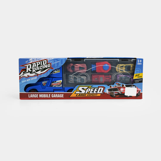 Rapid Racing Large Mobile Garage Transporter Truck