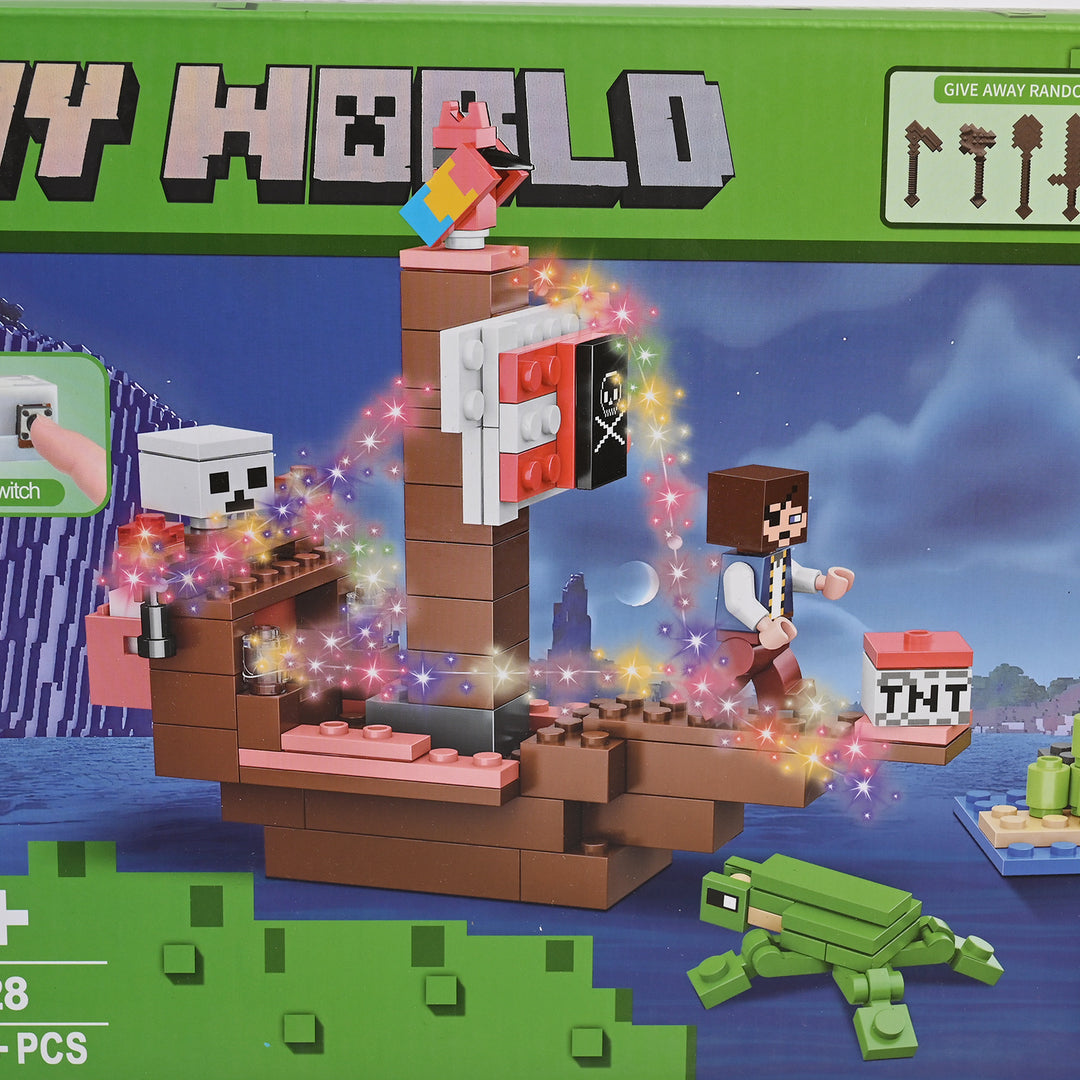 Minecraft Construction Building Block Set