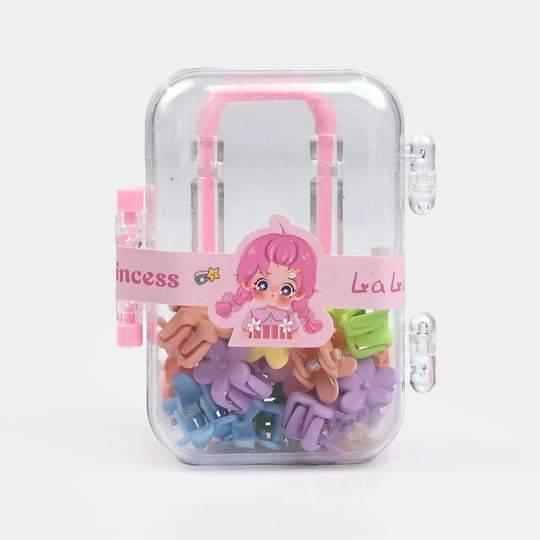 Mini Flower Hair Claw Clips For Girls