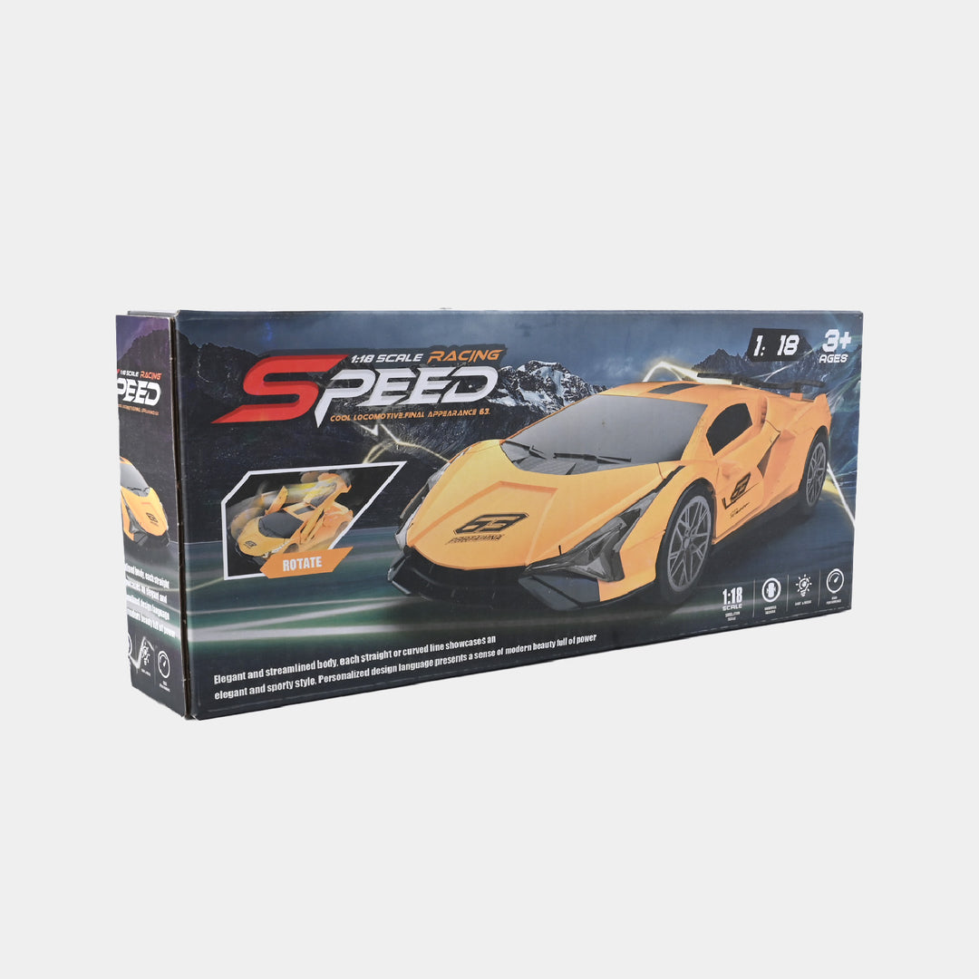 UNIVERSAL SPEED CAR WITH LIGHT & MUSIC FOR KIDS