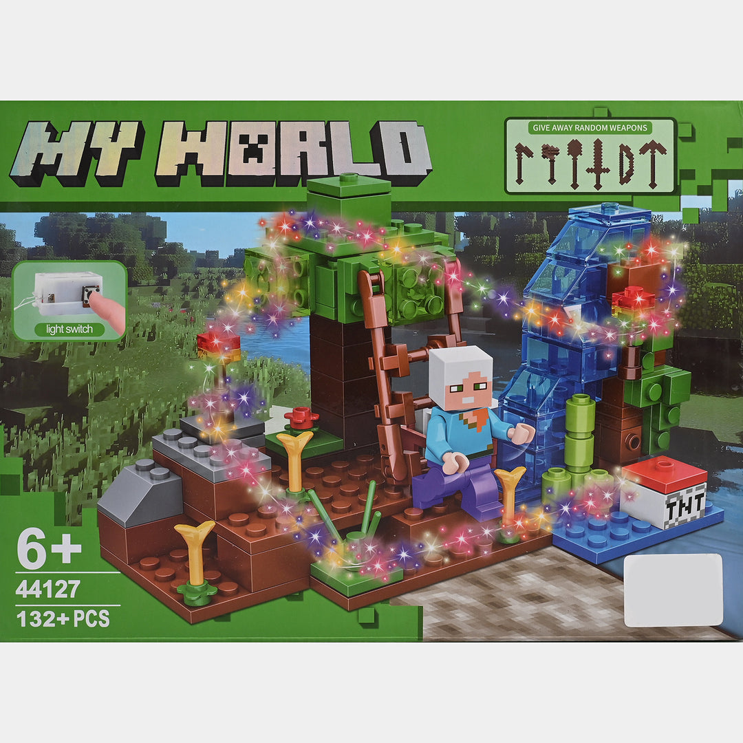 Minecraft Construction Building Block Set