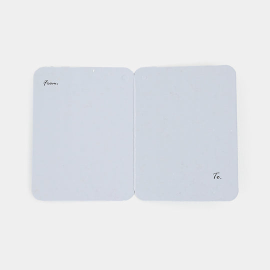 Congrats Celebration Gift Card / Folded Greeting Card
