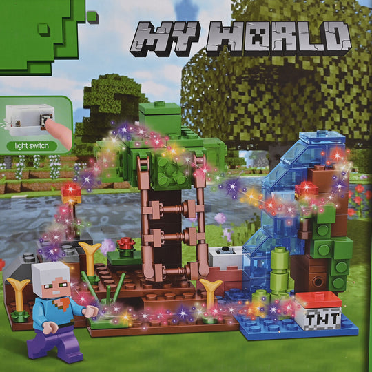 Minecraft Construction Building Block Set
