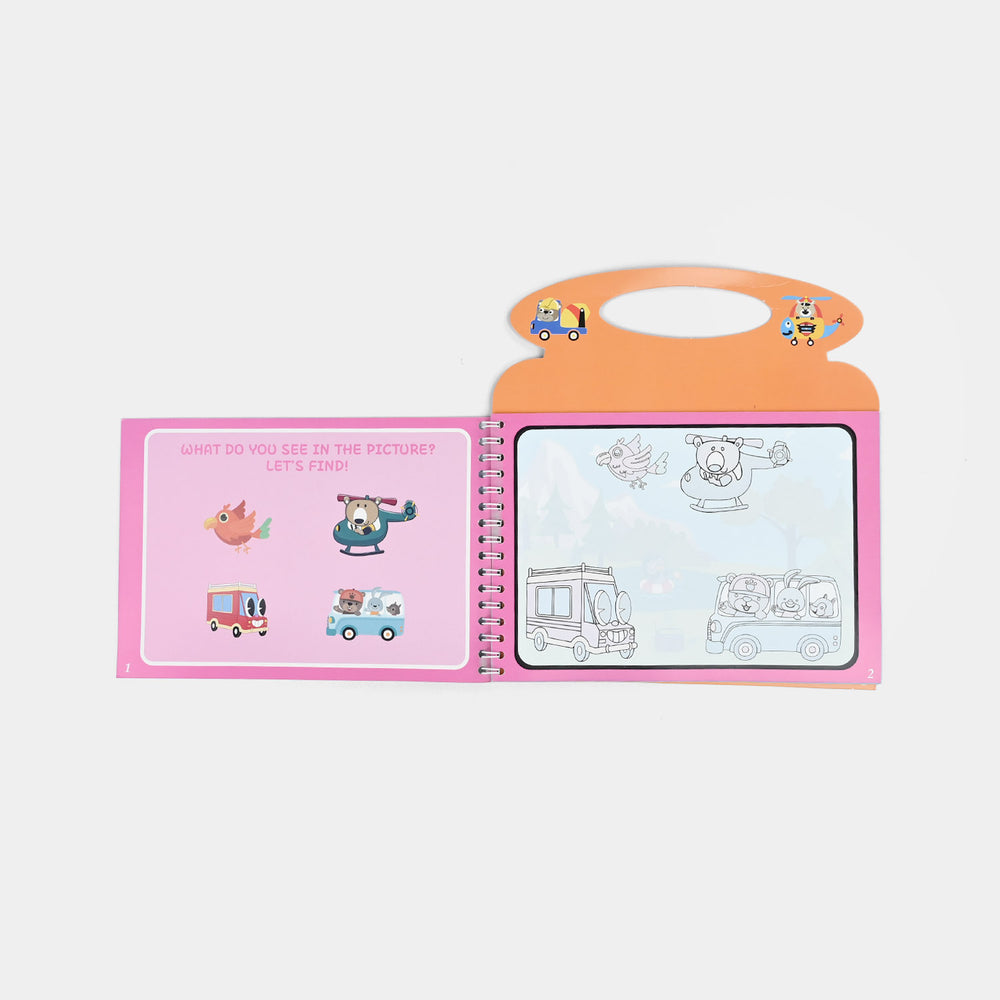 Magic Water Coloring Book for Kids