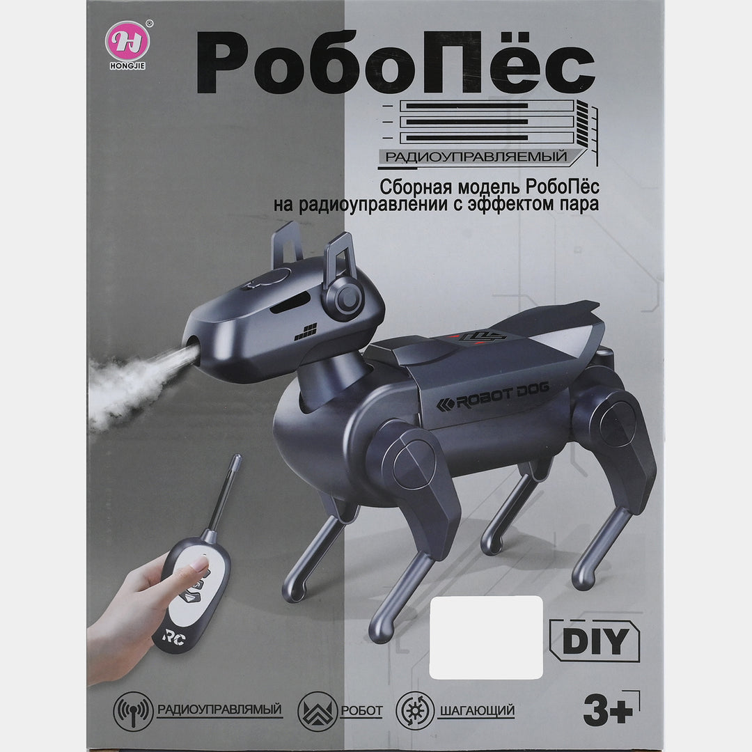 DIY Remote Control Robot Dog with Steam Effect