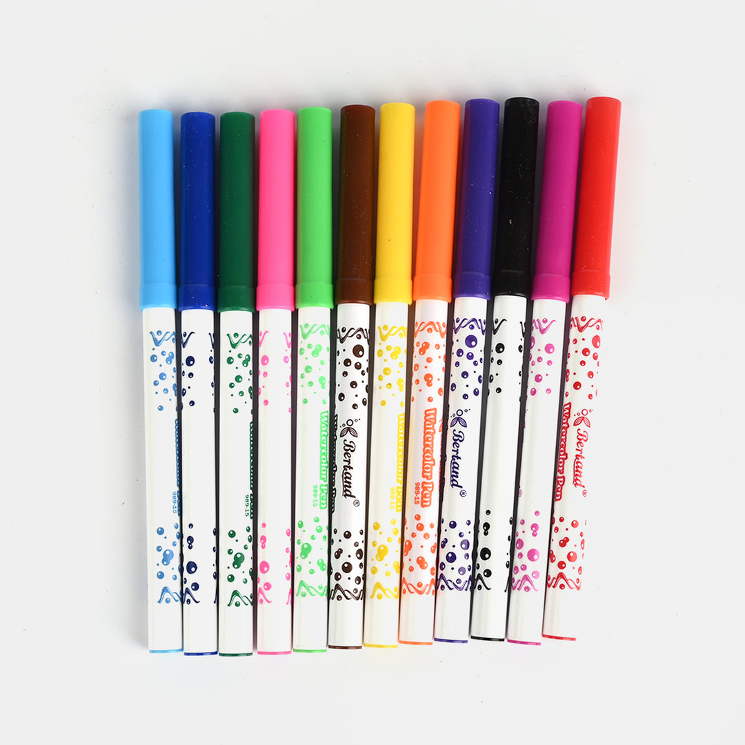 Water Color Pen 12Pcs