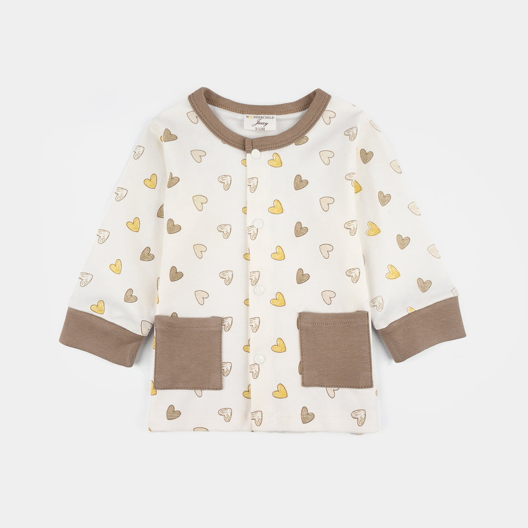 Infant Girls Jersey/Terry 3Pc Gift Set - White