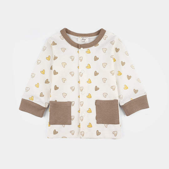 Infant Girls Jersey/Terry 3Pc Gift Set - White