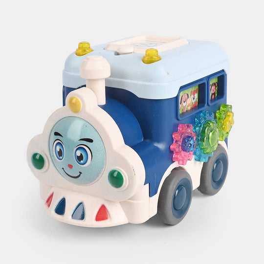 Friction Powered Counter Toy | Push & Go Vehicle