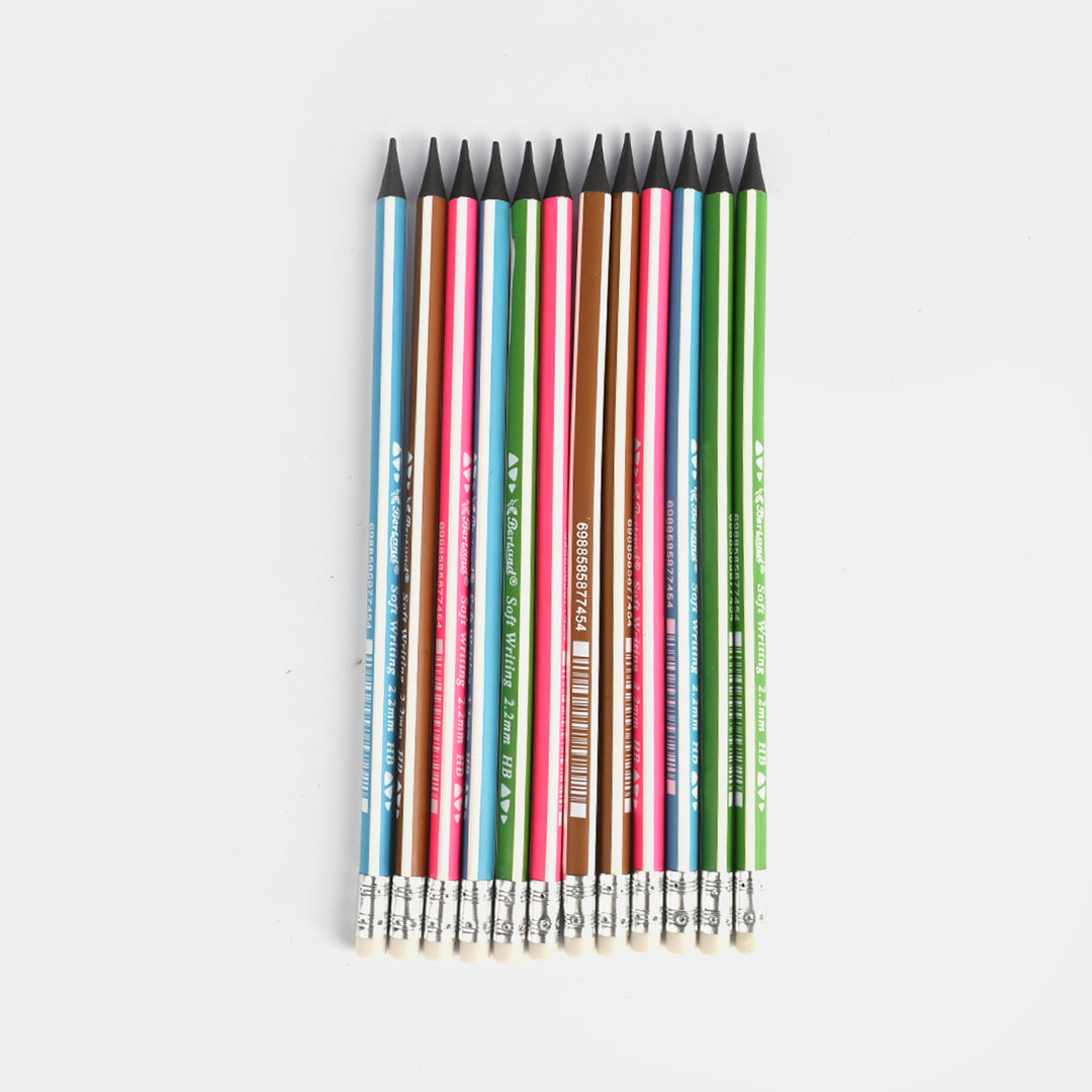 HB graphite pencil set