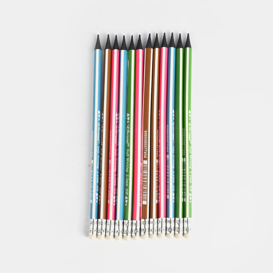 HB graphite pencil set