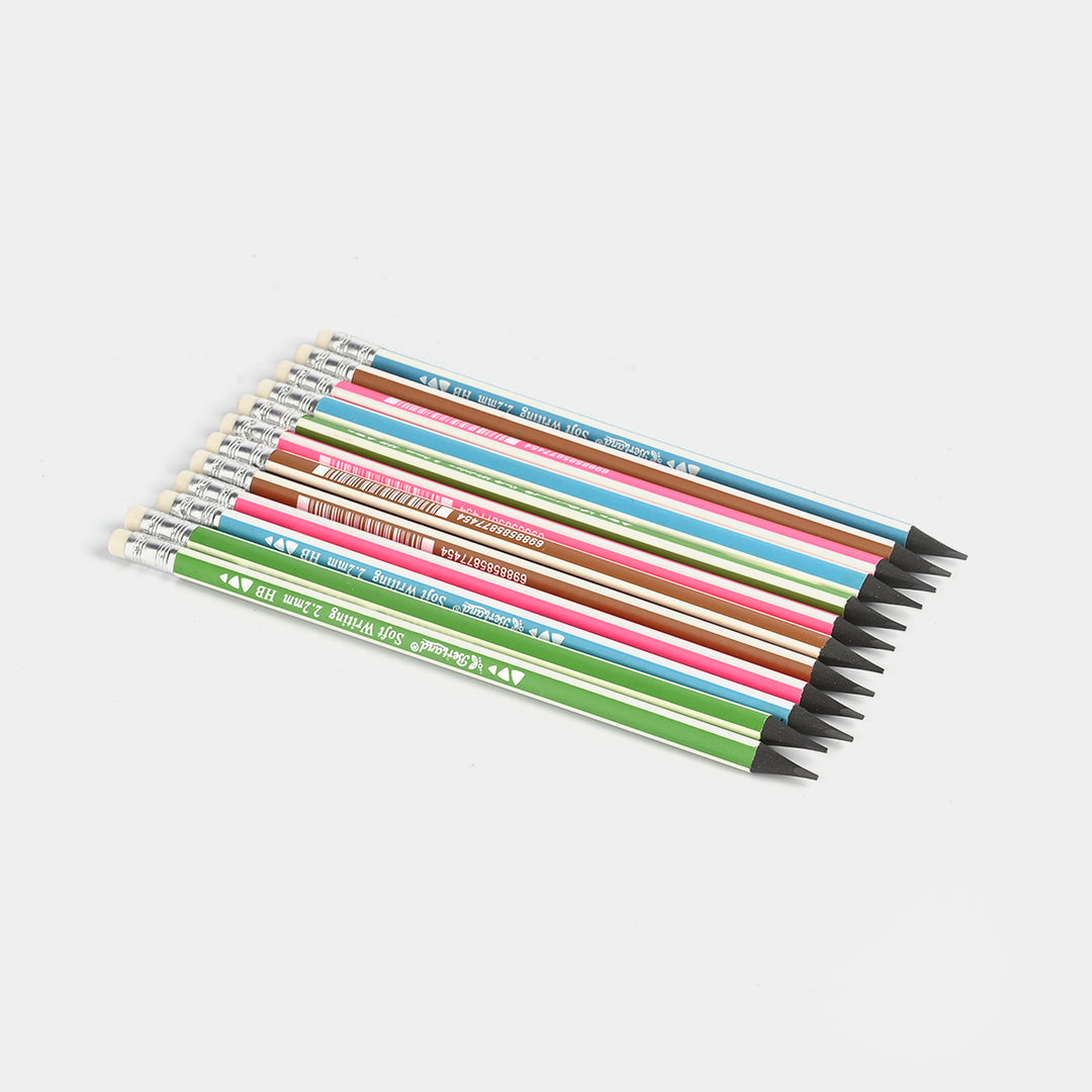 HB graphite pencil set