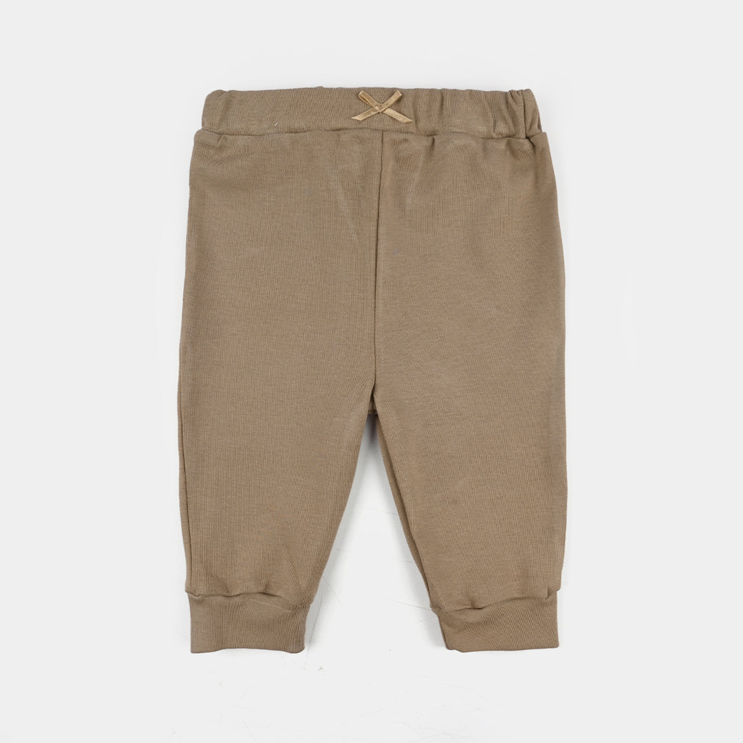 Infant Girls Jersey/Terry 3Pc Gift Set - White