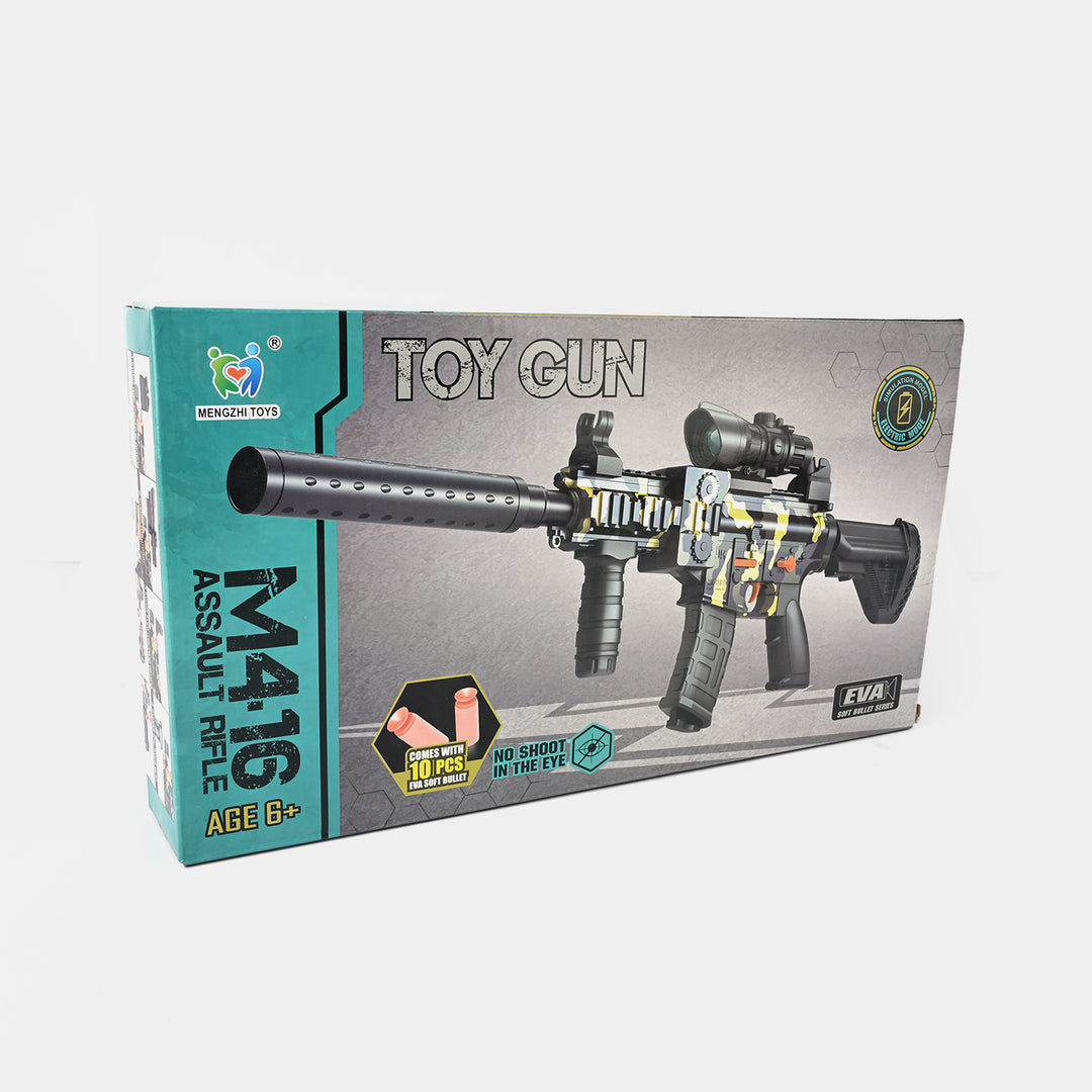 Action Packed Soft Bullet Toy Target with Battery