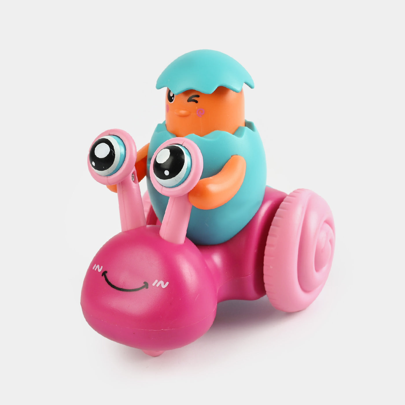 PRESS EGG & GO DINKY TOY FOR KIDS