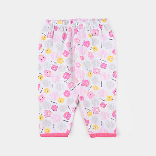 Infant Girls Cotton Jersey Night Suit