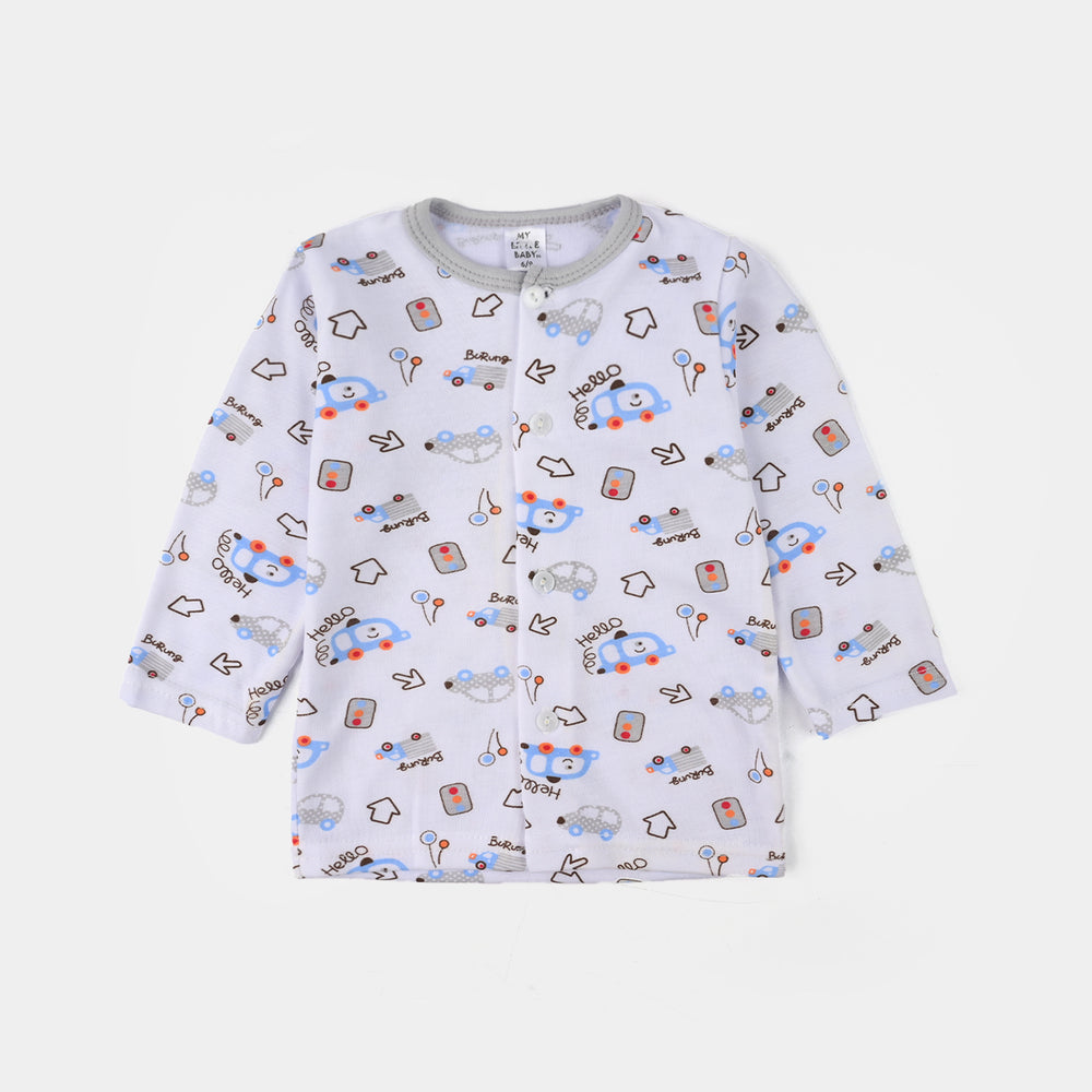 Infant Boys Cotton Jersey Night Suit