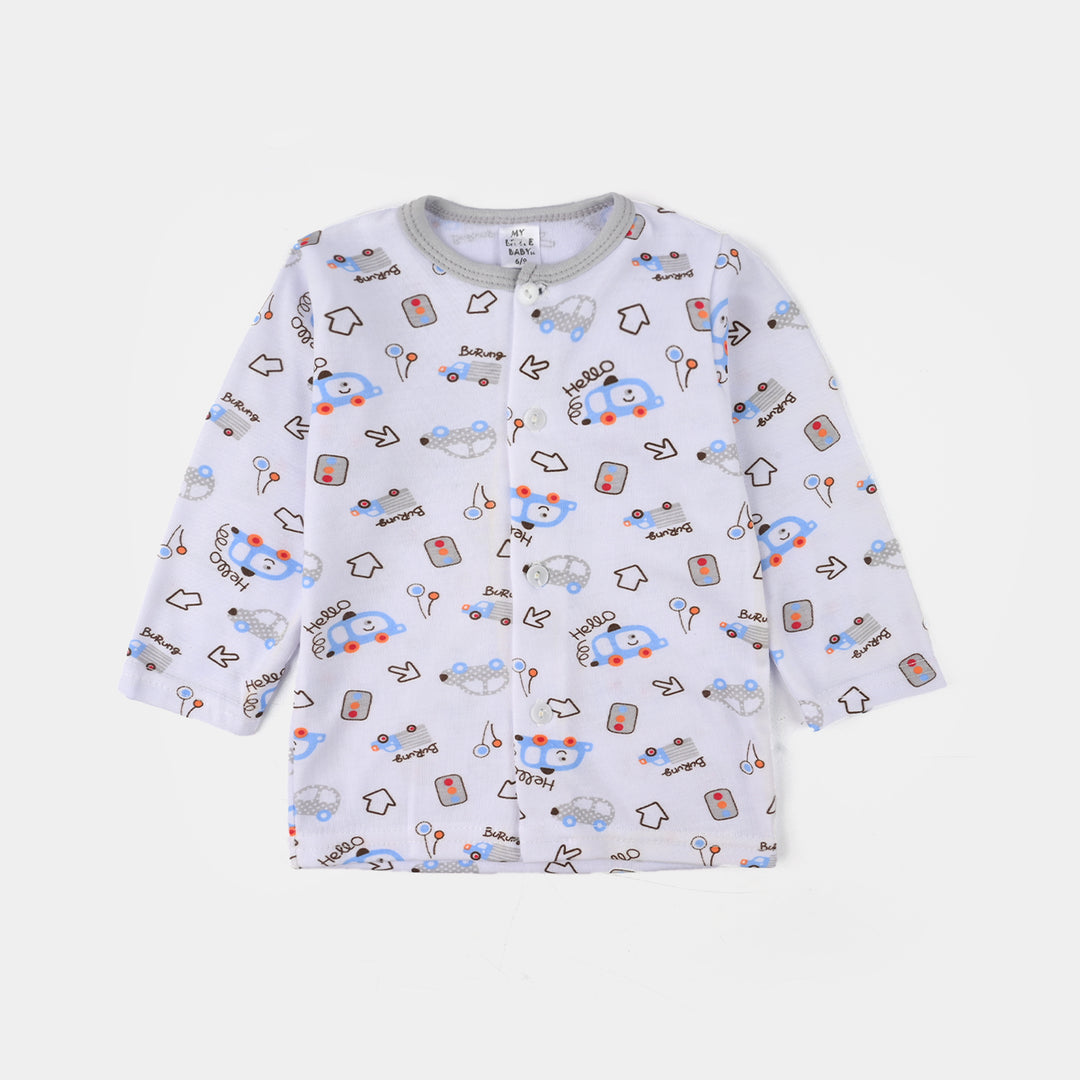 Infant Boys Cotton Jersey Night Suit