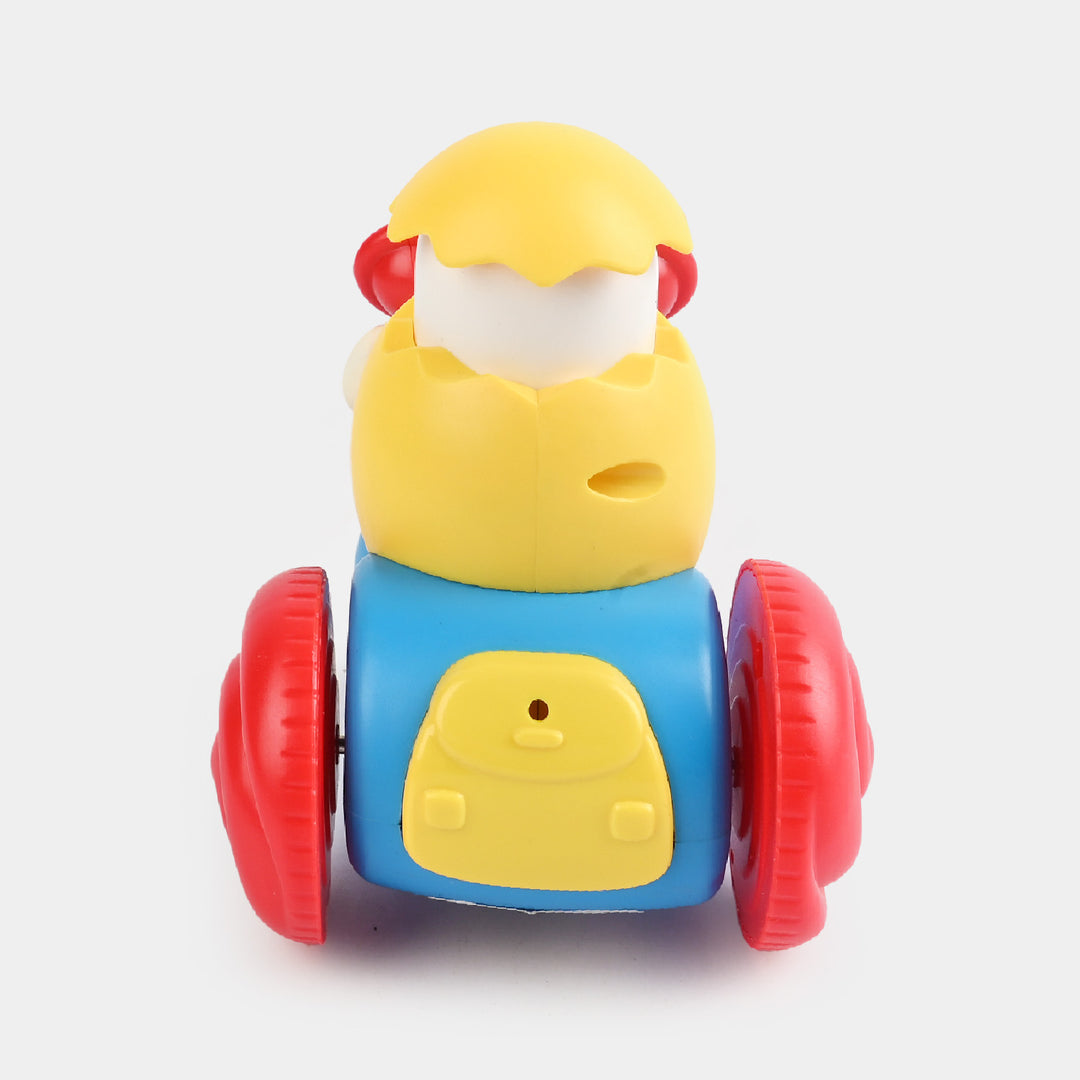 PRESS EGG & GO DINKY TOY FOR KIDS