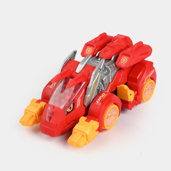 Machinery Dinosaur Deformation Toy with Light & Sound