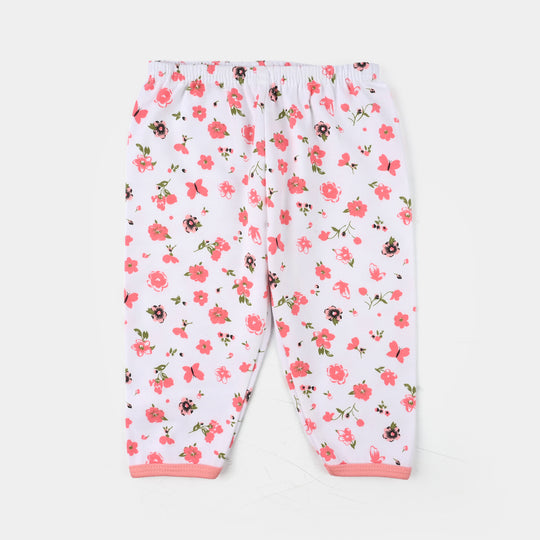 Infant Girls Cotton Jersey Night Suit