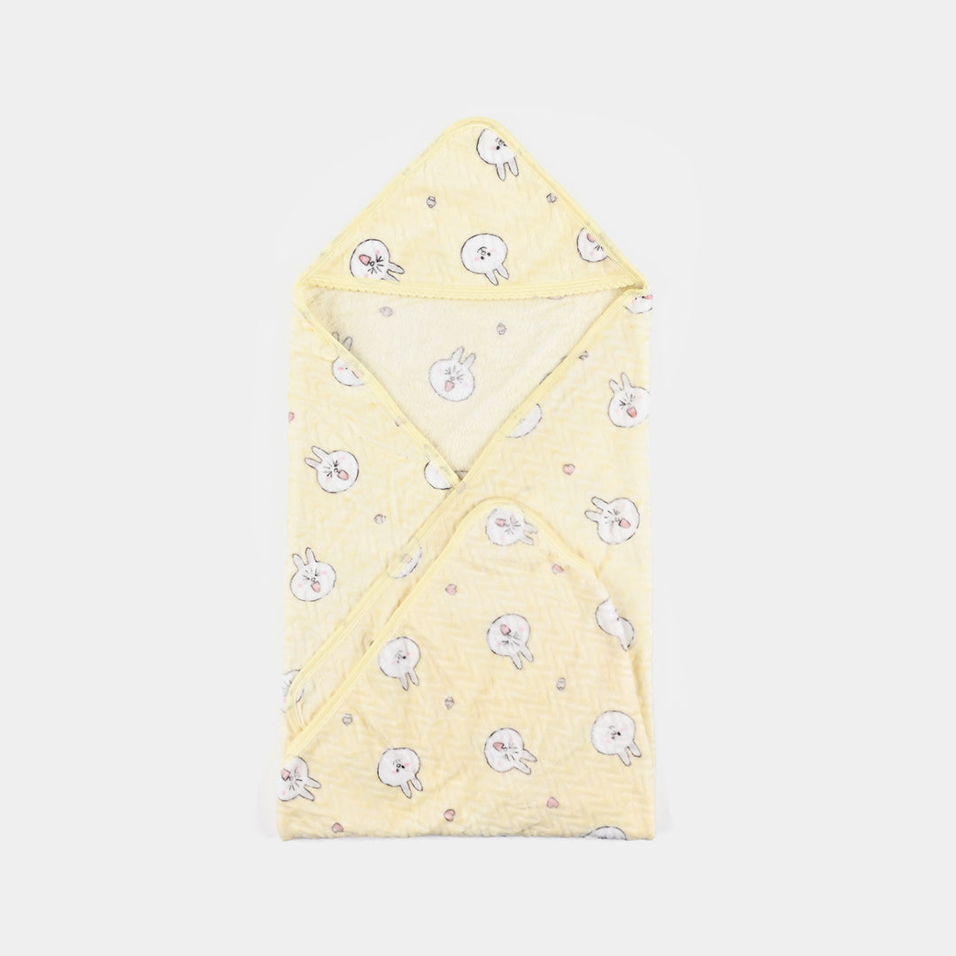 Baby Hooded Wrapping Sheet Rabbit