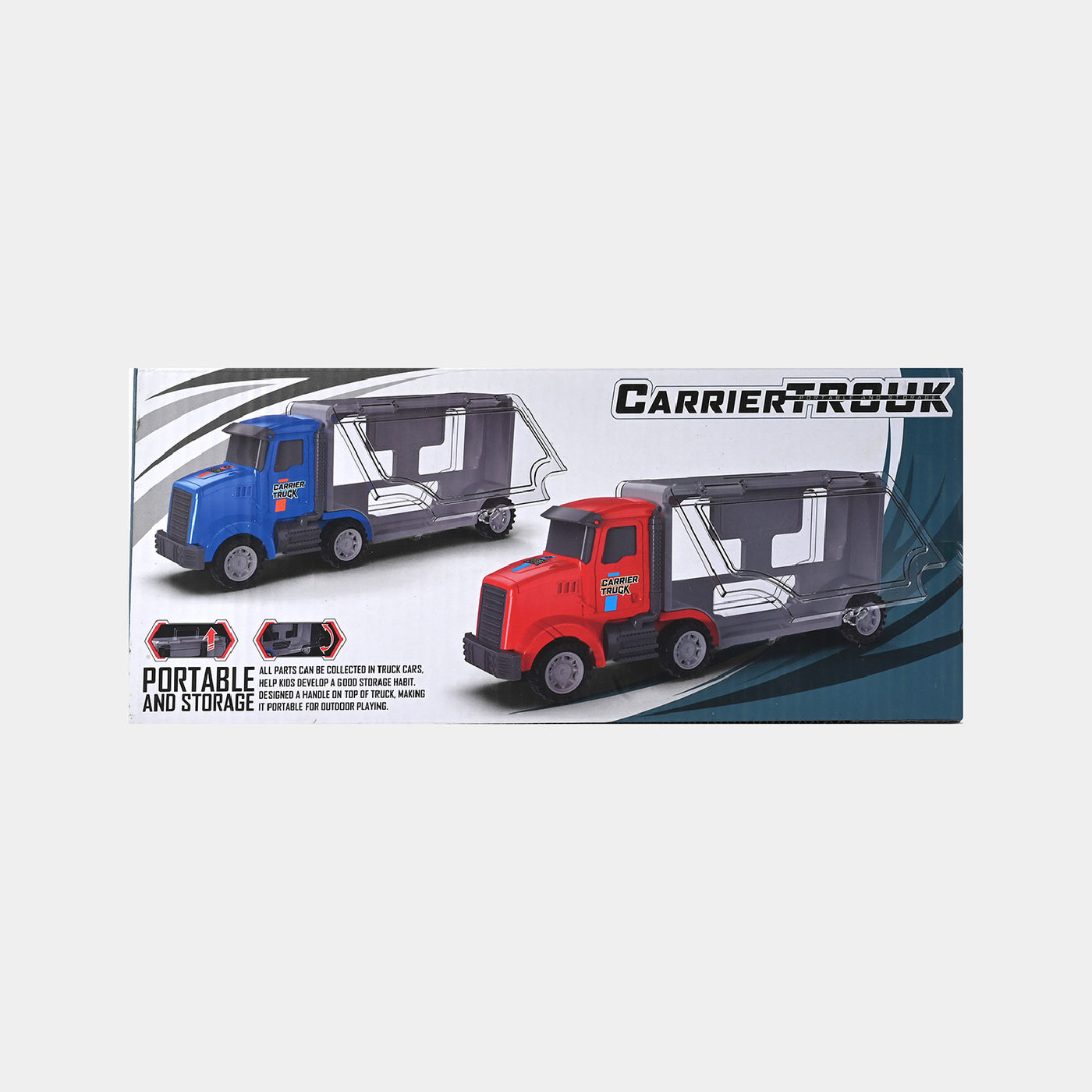 Transport Car Carrier With 3PC Cars Toy