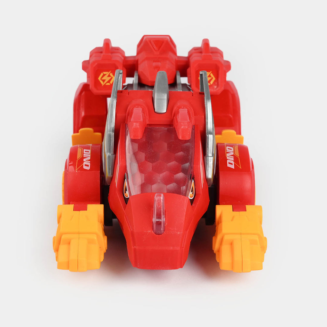 Machinery Dinosaur Deformation Toy with Light & Sound