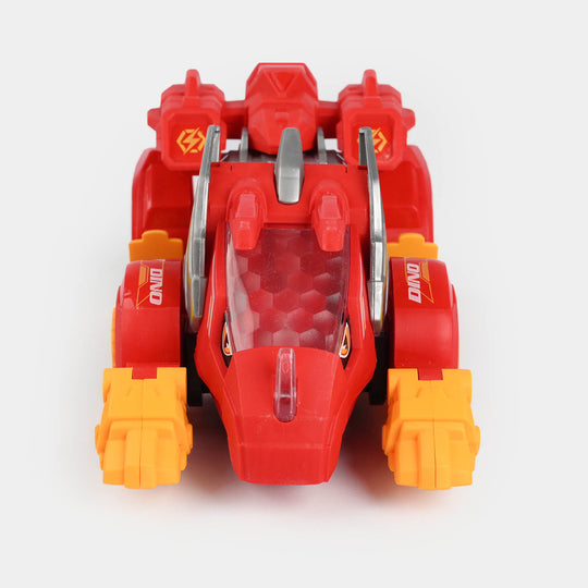 Machinery Dinosaur Deformation Toy with Light & Sound