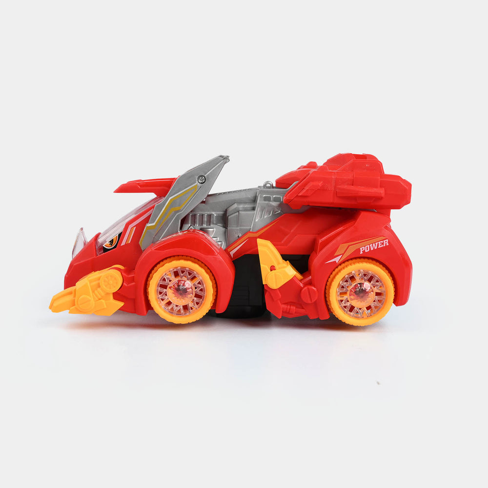 Machinery Dinosaur Deformation Toy with Light & Sound